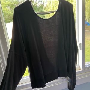 Grey soft long sleeve